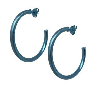 Blue Sheila Fajl Hoops